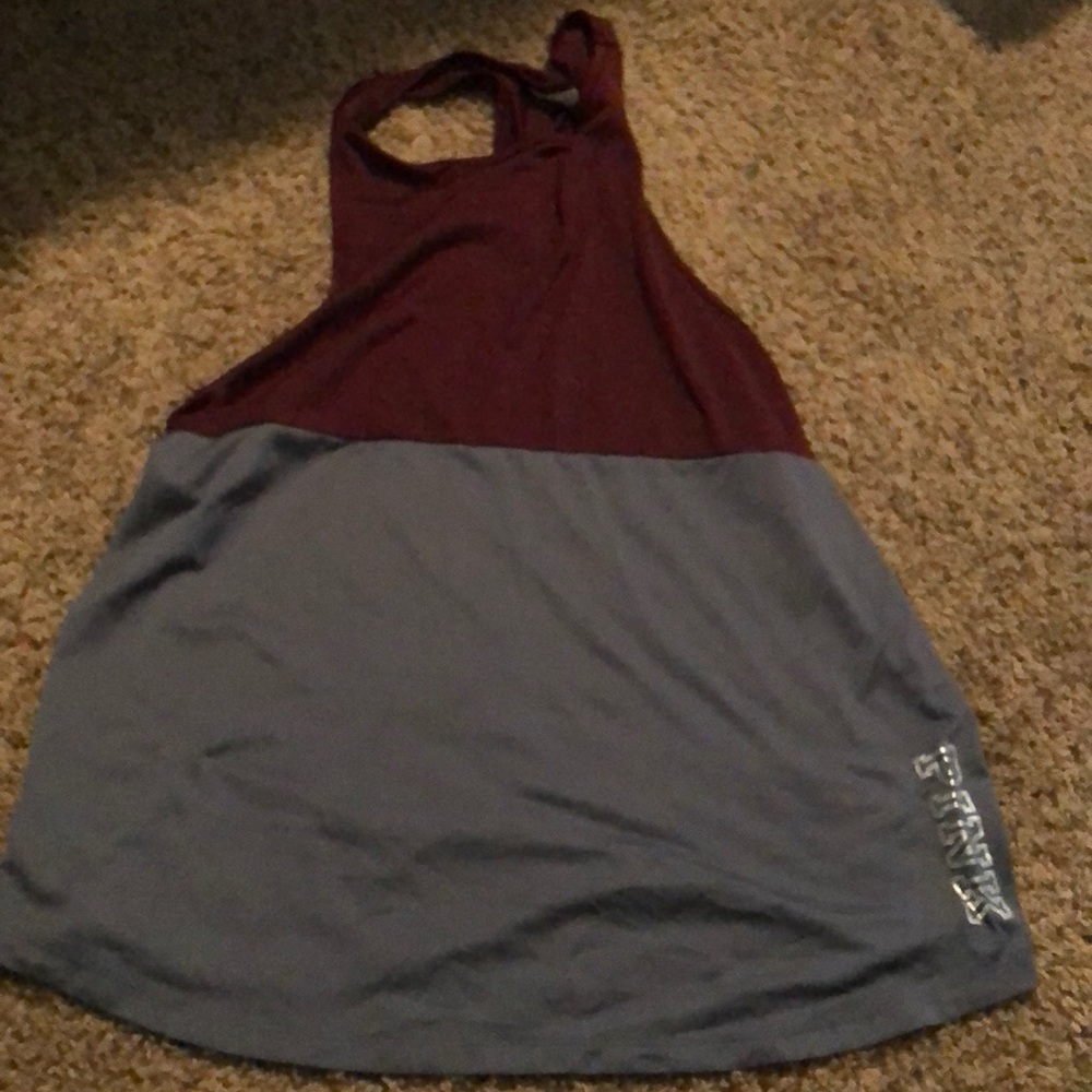 Pink workout top